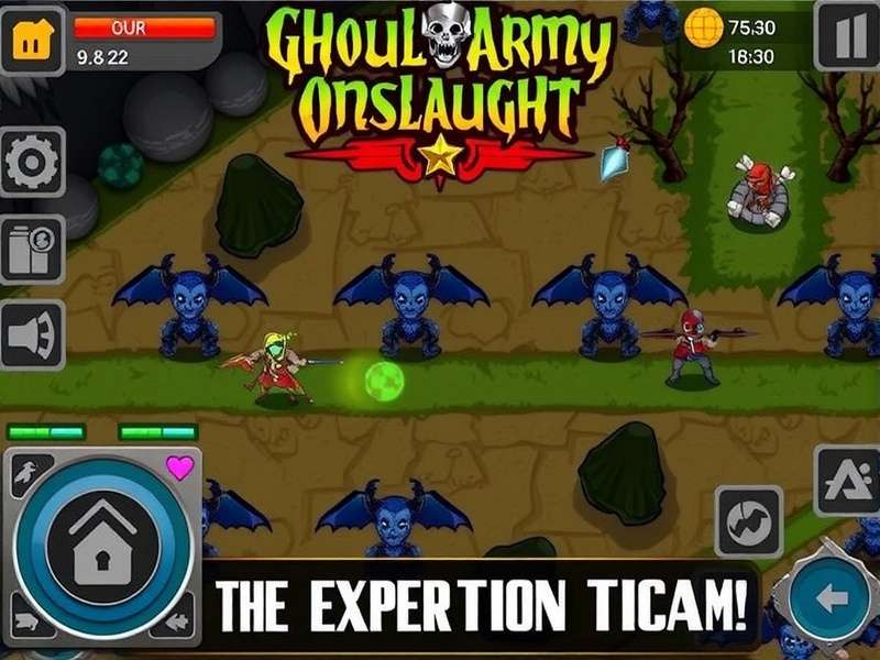 Ghoul Army Onslaught Game Screenshot